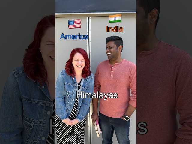 India vs America Accent Challenge