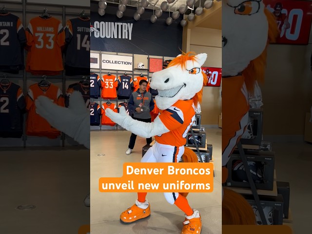Denver Broncos unveil new jerseys and helmets: First new look in 27 years