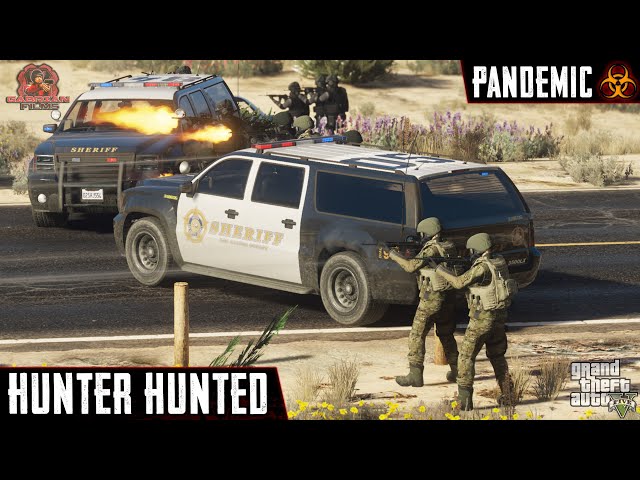 Hunter Hunted | PANDEMIC | Part 10 | GTA 5 & ArmA 3 Zombie Movie Machinima