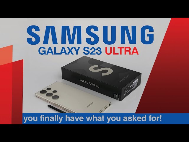 SAMSUNG S23 ULTRA - Samsung finally did it ( Pre-Review )