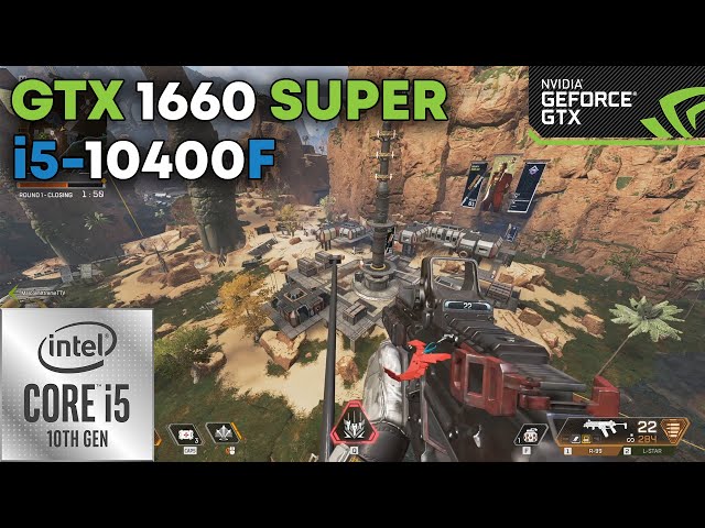 Apex Legends on GTX 1660 Super + i5-10400F | 1080p, Competitive Settings, Best Settings