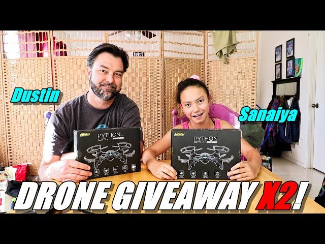 DRONE GIVEAWAY X2! - TDR Pythons! More for YOU SUBSCRIBERS! 😆👍👍