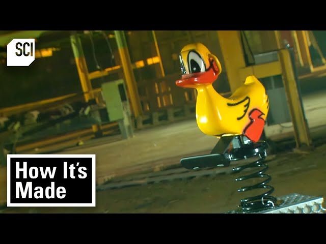 How Gel Capsules & Playground Spring Riders Are Made | How It's Made | Science Channel