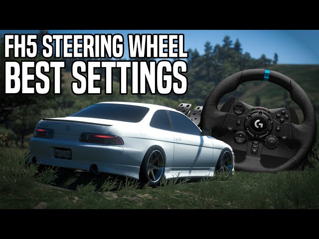 BEST wheel settings for FH5 ! How to tune your wheel for Forza Horizon 5