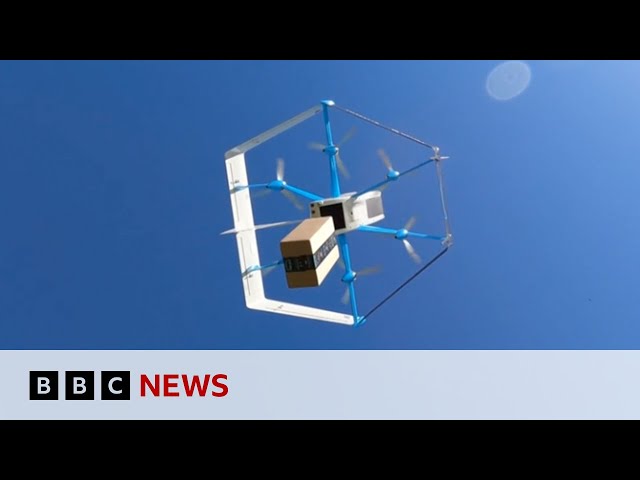 How does Amazon drone delivery work? - BBC News