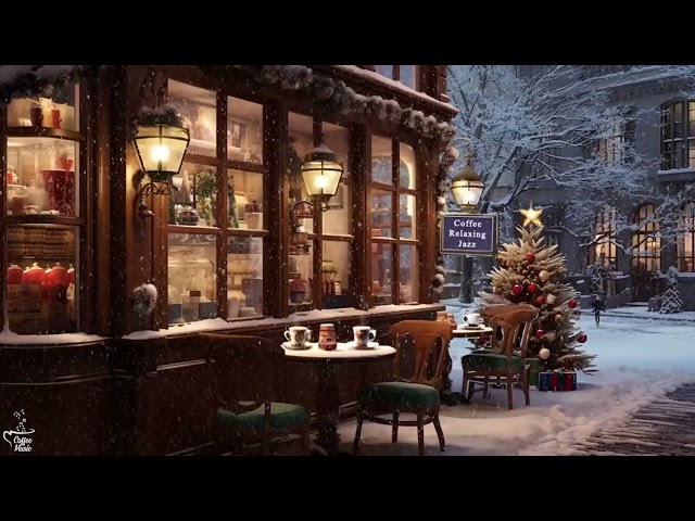 Smooth Jazz Music in Winter Coffee Shop Ambience ☕ Relaxing Jazz Instrumental Music to Study, Work