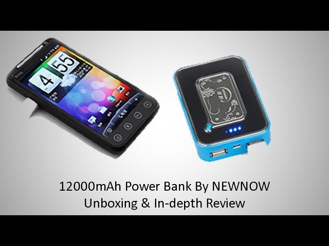 12000mAh Power Bank By NEWNOW - Unboxing & In-depth Review