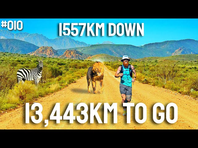 How I Ran into the Centre of Namibia🇳🇦 | Running Africa #10