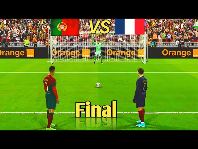 🇵🇹 Portugal vs France 🇨🇵 penalty shootout in efootball  ll efootball gameplay video