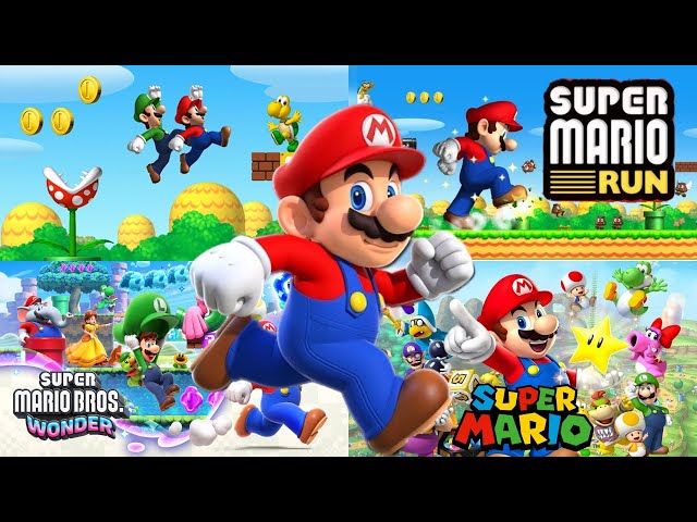 Mario Run - Full 100% walkthrough ⭐️ Star levels + secret level - Every pink Starcoin