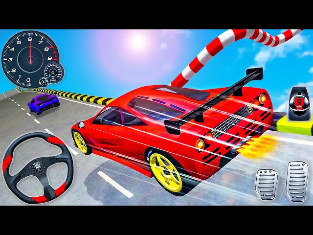 Extreme Monster Truck Mega Ramp Racing - GT Car Impossible Stunts Driving - Android GamePlay
