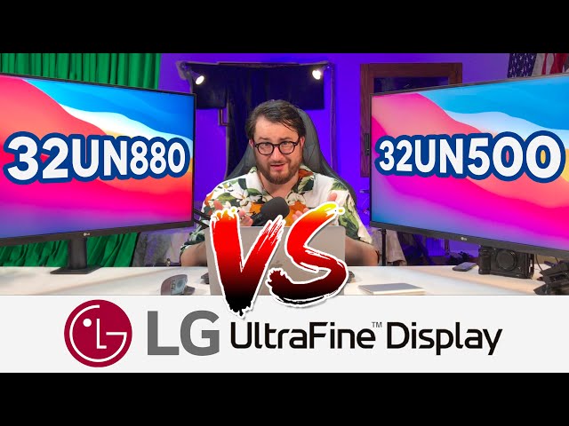 LG UltraFine Displays: 500 VS 880Ergo [4K HDR Color Grading Monitor]