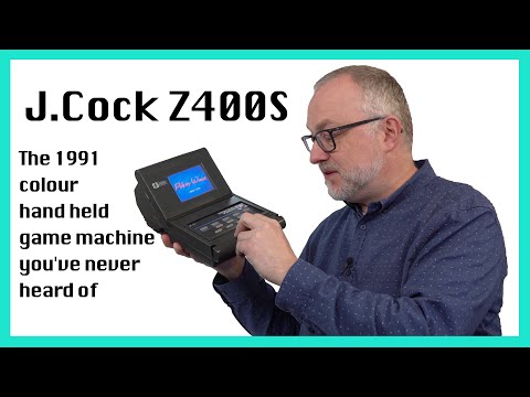 Obscure 1991 hand held game machine - The J.Cock Z400S