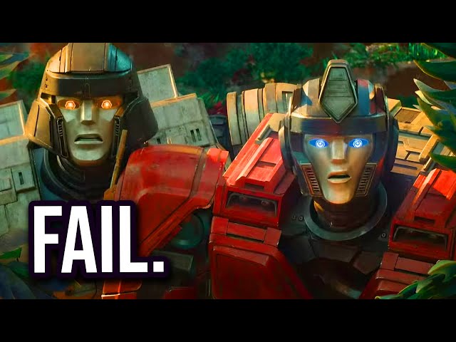 Transformers: One Trailer Lands With a THUD and the Toys Look CHEAP!