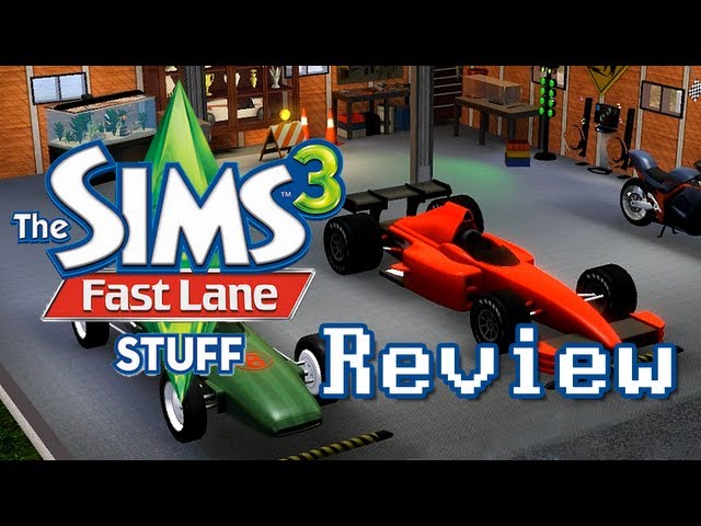 LGR - The Sims 3 Fast Lane Stuff Pack Review