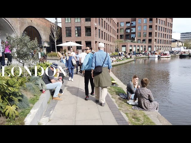 Easter Sunday in Camden Town | London Walk [4K HDR]