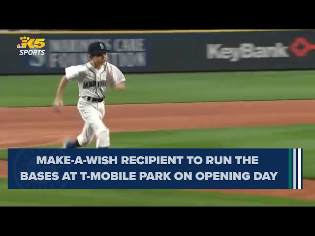 Make-A-Wish recipient to run the bases at Seattle Mariners' Opening Day game against the Red Sox