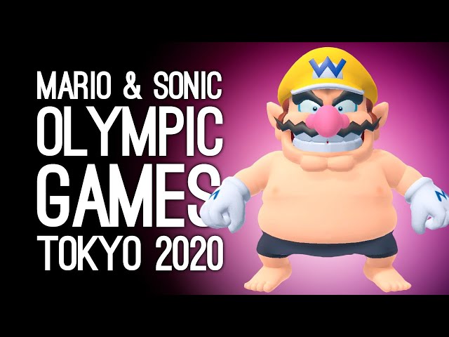 Mario & Sonic at the Olympic Games Tokyo 2020 Gameplay: WARIO NIPPLES CONFIRMED