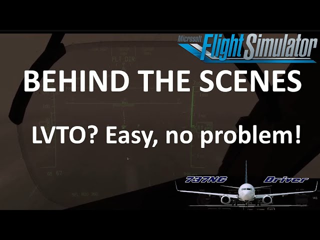 Low Viz Takeoff? What could possibly go wrong? | BEHIND THE SCENES