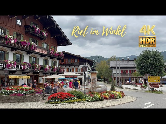 Riet im Winkl, Germany Walking Tour - Exploring the Enchanting Village - 4K HDR