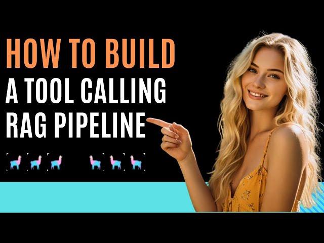 How To Build a Tool Calling RAG Pipeline