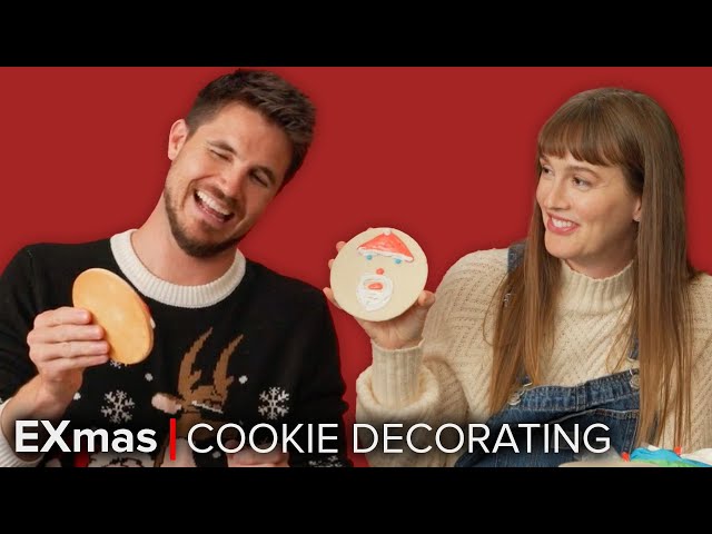 Leighton Meester & Robbie Amell Holiday Cookie Decorating Challenge