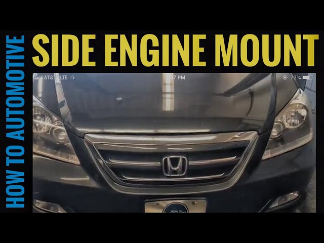How To Replace The Side Engine Mount On A Honda Odyssey