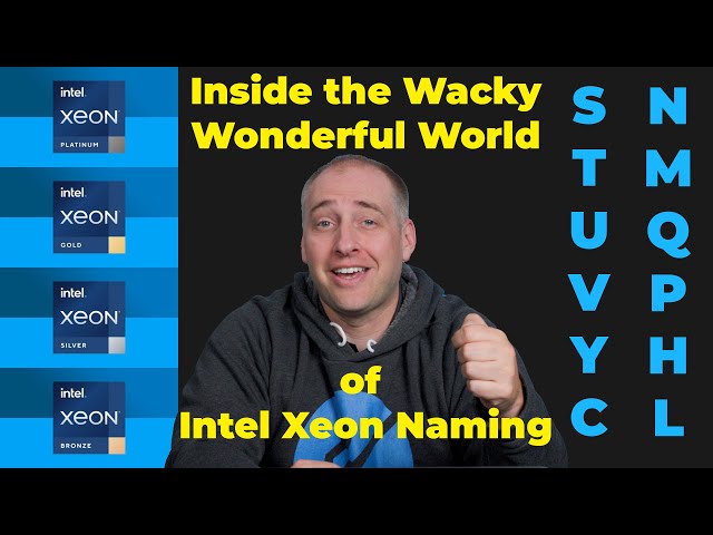 Wonderful World of Intel Xeon Scalable Platinum Gold and Silver Explained