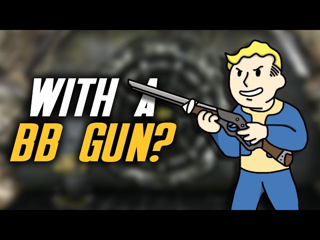 Can You Beat Fallout 3 With A BB Gun?