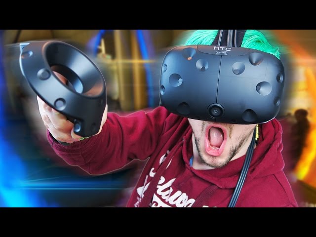 PORTAL IN VR | Portal Stories VR (HTC Vive Virtual Reality)