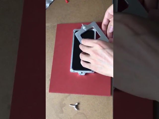 iPhone x clamping mold cold glue