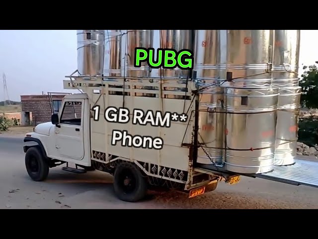 Pubg in 1GB RAM Phone be like : | #techmemes