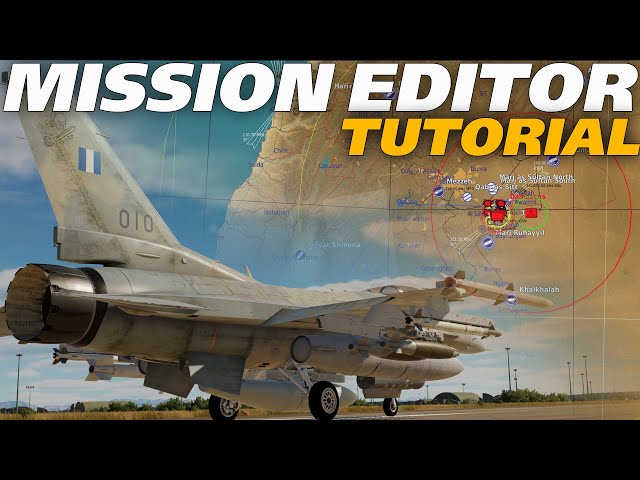 DCS Mission Editor Tutorial | Creating Fun & Realistic Missions! | Part 1