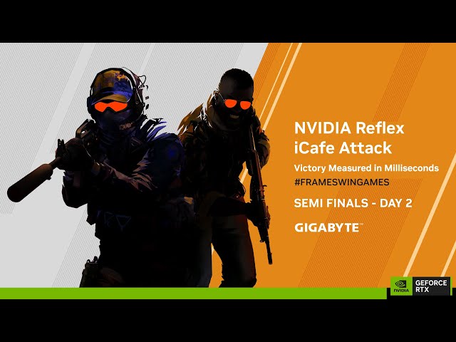 iCAFE ATTACK | PLAY OFFS | Semi Finals Day 2| @NVIDIAGeForceNVIDIA | GIGABYTE