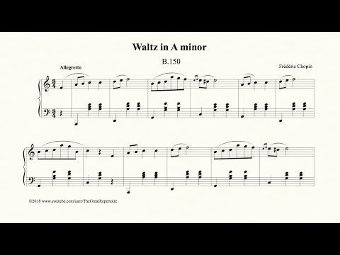 Chopin, Waltz in A Minor