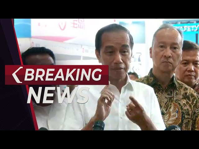 BREAKING NEWS - Presiden Jokowi Hadiri Pemeran Mobil Listrik PEVS di JIEXPO Kemayoran