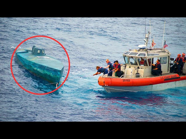 US COAST GUARD RAIDS a DRUG SUBMARINE and Then THIS HAPPENED...