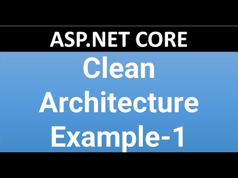 Clean Architecture ASP.NET CORE