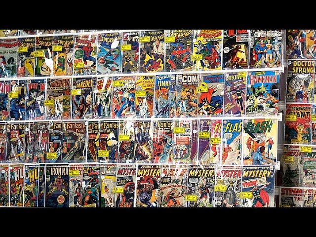 AMAZING VINTAGE COMIC BOOKS AT NEW JERSEY SUPER CON !!! TONS OF DEALS AT THIS COMIC BOOK CONVENTION