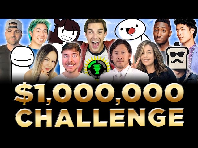 The Game Theory $1,000,000 Challenge for St. Jude! ft. MrBeast, Markiplier, Dream, Pokimane, & more!