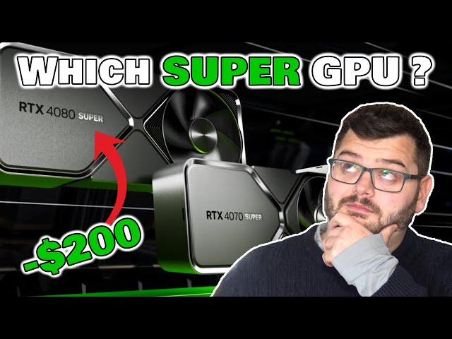 🚫DON'T BUY A GPU RIGHT NOW !🚫 Nvidia RTX 4080 Super, 4070 Ti Super, 4070 Super are HERE !