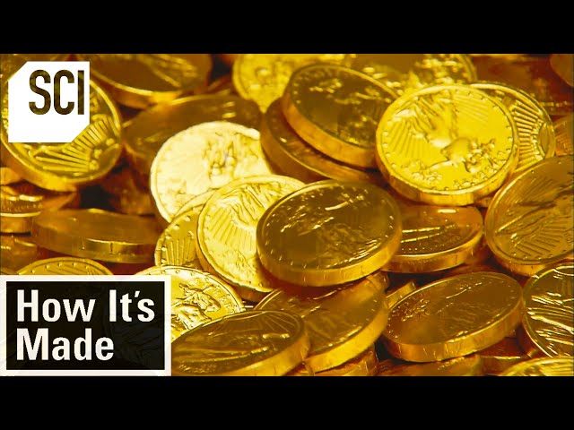 How Chocolate Coins Are Made | How It's Made | Science Channel