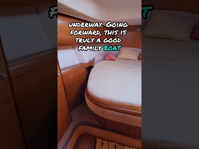 (Part 2 of 2) An AFFORDABLE & IMMACULATE 54' Family Cruiser to Take You ANYWHERE [#shorts Tour]