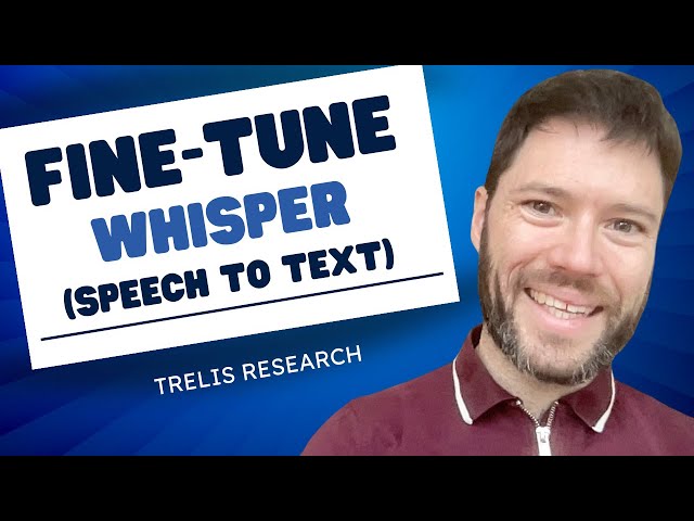 Fine tuning Whisper for Speech Transcription