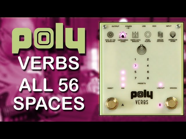 Poly VERBS - no talking - Hear ALL the Spaces