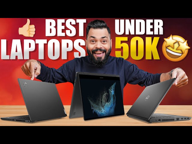 Top 5 Best Laptops Under Rs.50,000 In 2024 ⚡ Best Laptop For Students