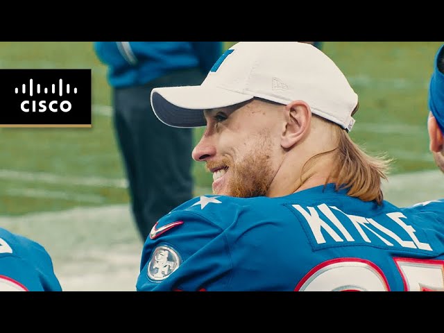 Mic’d Up: George Kittle Calls Kyle Shanahan from the Pro Bowl Sideline | 49ers
