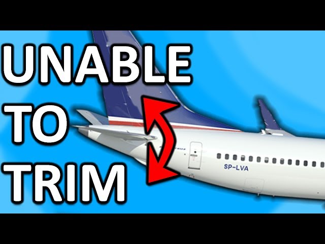Boeing 737 Unable to Trim!! Cockpit video (Full flight sim)