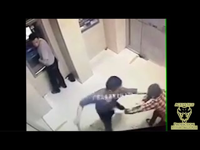 ATM Mugging Turns Ugly in a Hurry (Not for the Faint of Heart) | Active Self Protection