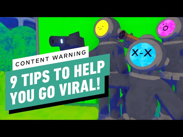 Content Warning - 9 Tips For Going VIRAL